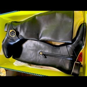 Tory Burch Sophia Riding Boots, Size 8